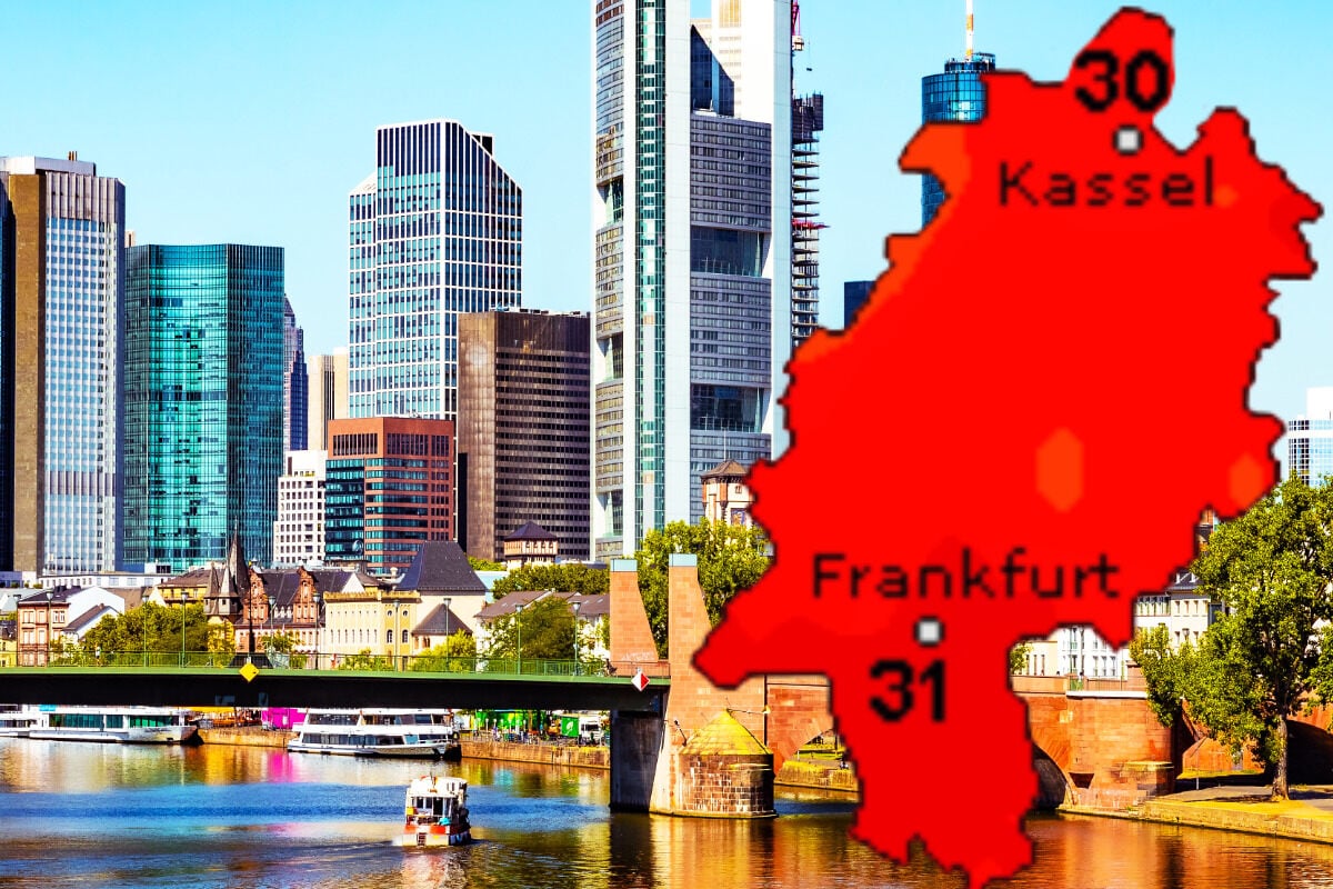 Sommer-Wetter in Frankfurt und Hessen: Bald über 30 Grad, aber auch Gewitter