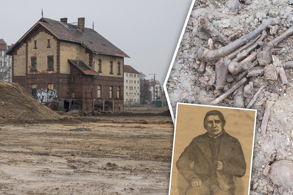 Bone find in Leipzig: Are these the bones of a beheaded triple murderer?