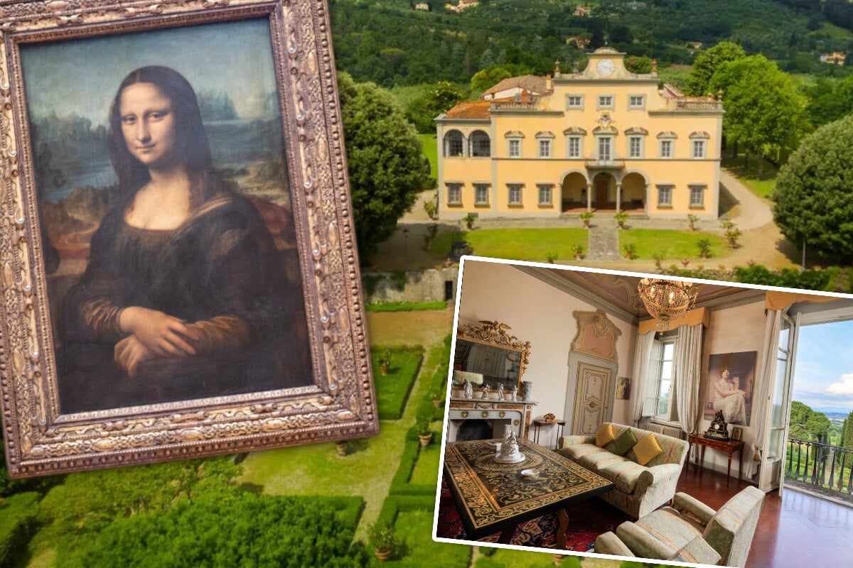 Hier lebte die echte "Mona Lisa", jetzt steht ihre Villa zum Verkauf!