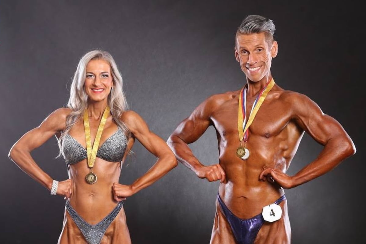 Doppel-EM-Gold für Sachsens stärkstes Bodybuilding-Paar