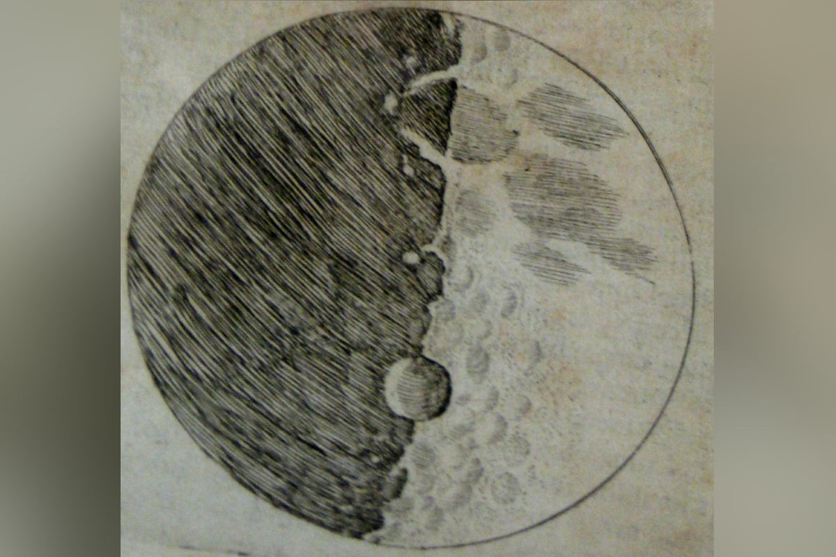 Heute vor 416 Jahren verlor der Mond sein perfektes Image