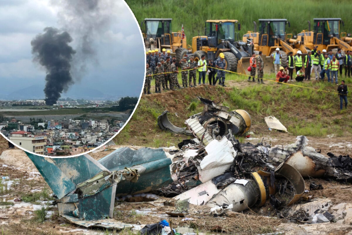 Flugzeug mit 19 Insassen stürzt bei Start ab - nur Pilot überlebt!