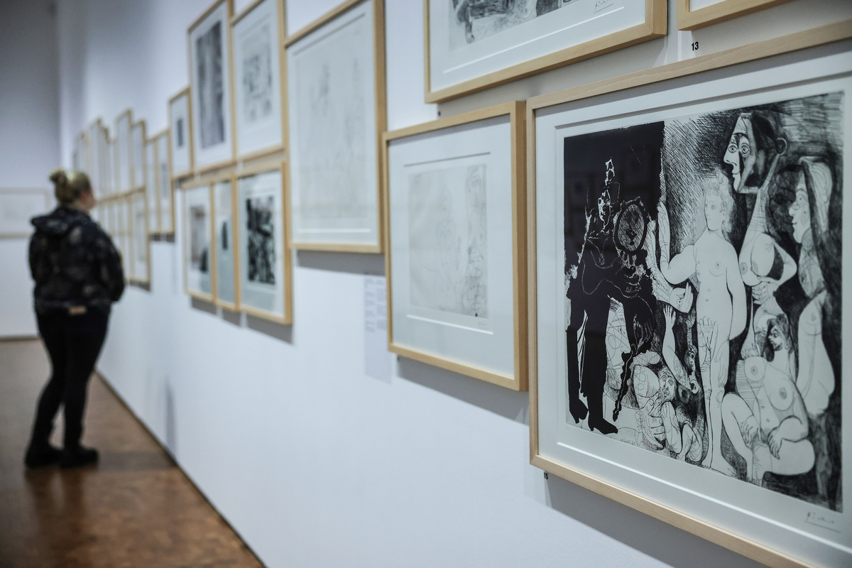 Museum Ludwig in Köln zeigt "Suite 156" von Pablo Picasso