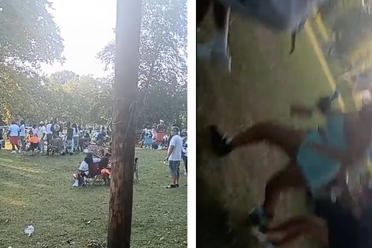 Blutbad im Park: Mindestens ein Toter und mehrere Verletzte bei Massenschießerei