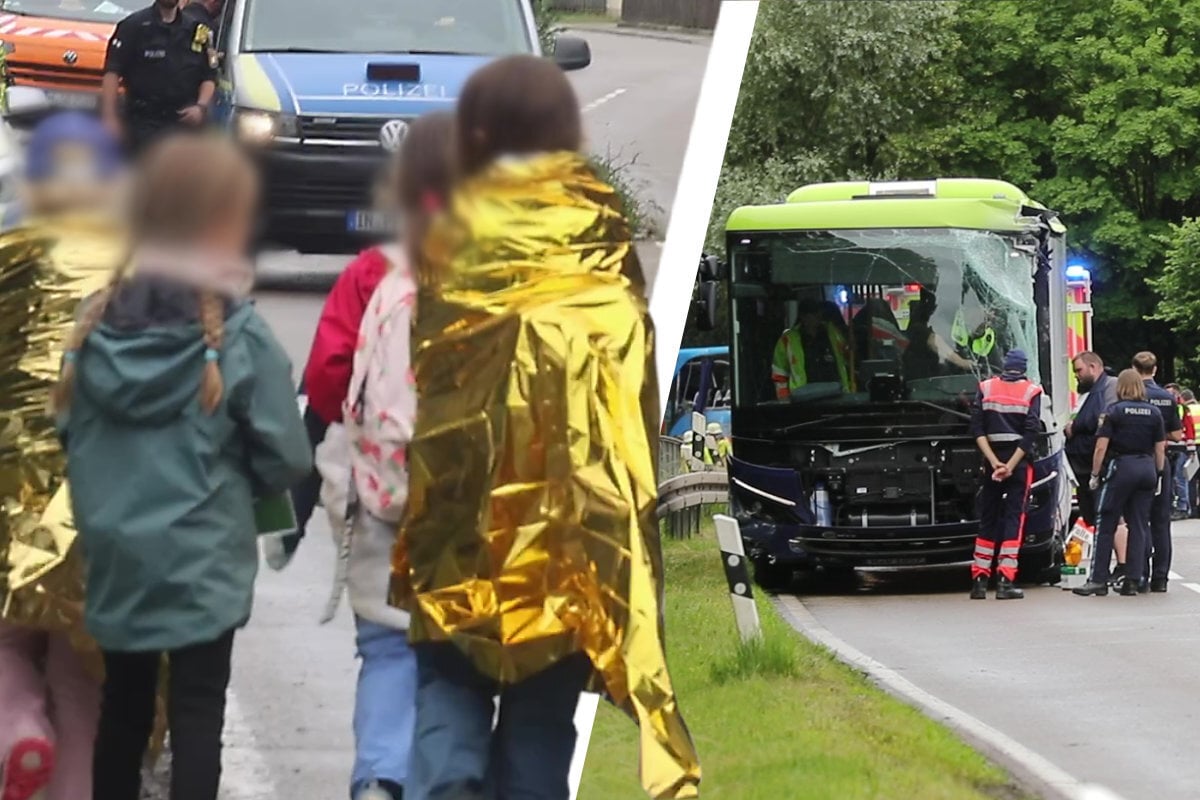 Horror-Unfall zwischen Reise- und Linienbus: Ein K