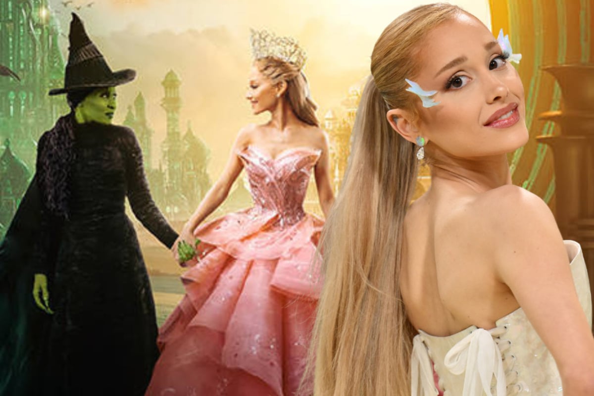 Ariana Grande Shares Rare Wicked Backstage Photos Including Brunette Glinda