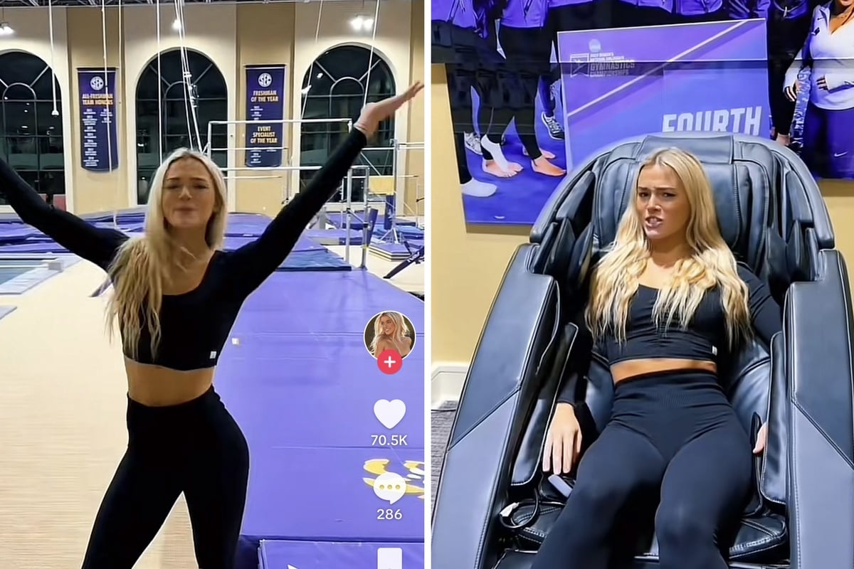 Olivia Dunne goes viral for her Kardashianinspired MTV Cribs spoof