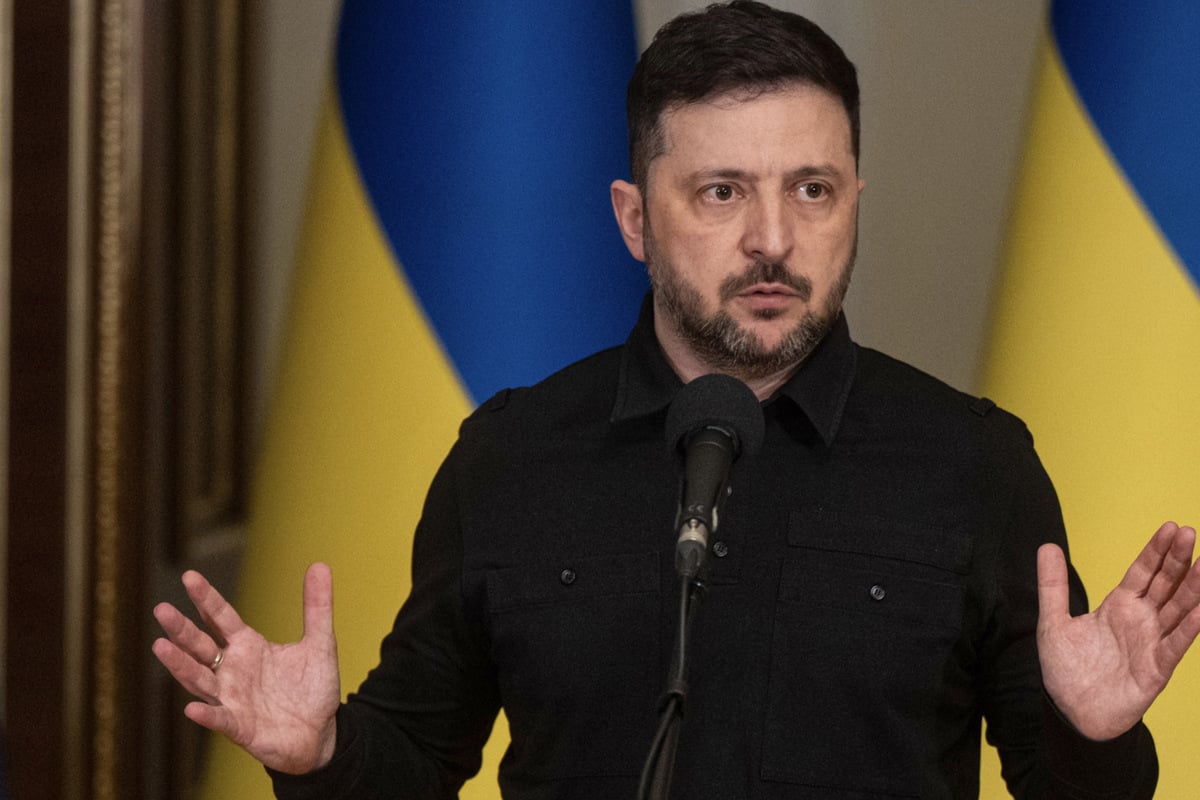 Ukraine-Krieg: Selenskyj bittet USA per Brief um Hilfe bei Flugabwehr