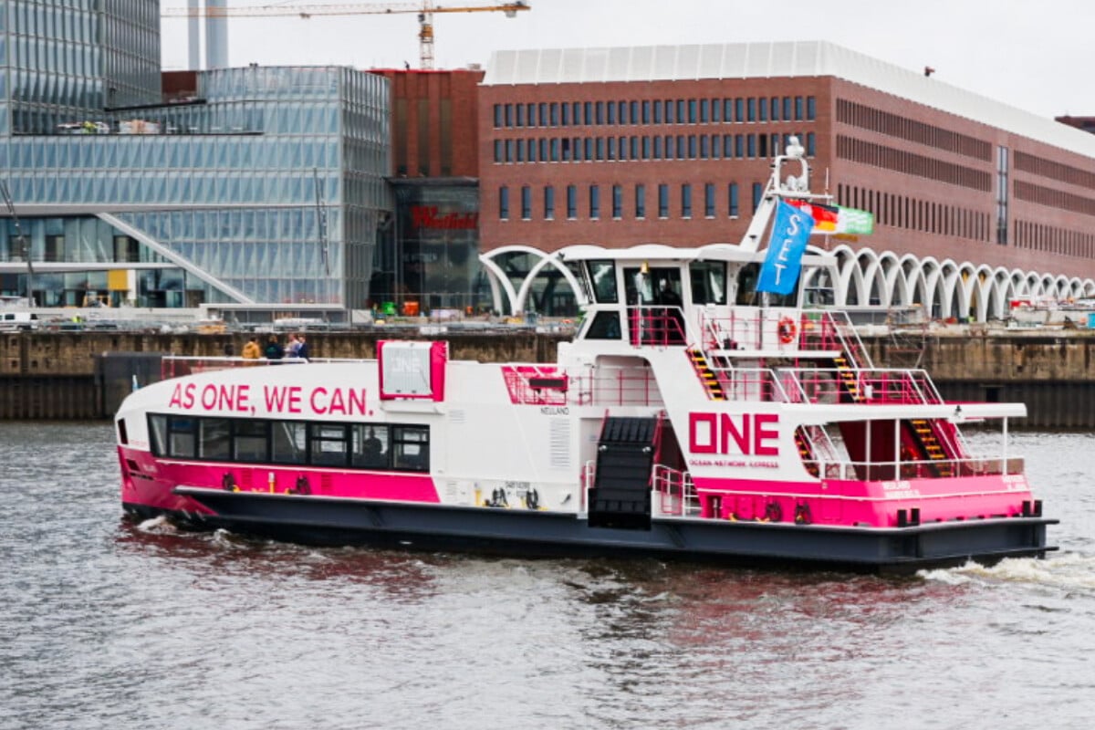 "Neuland" in Hamburg - Fährunternehmen HADAG hat neues Hybridschiff in seiner Flotte