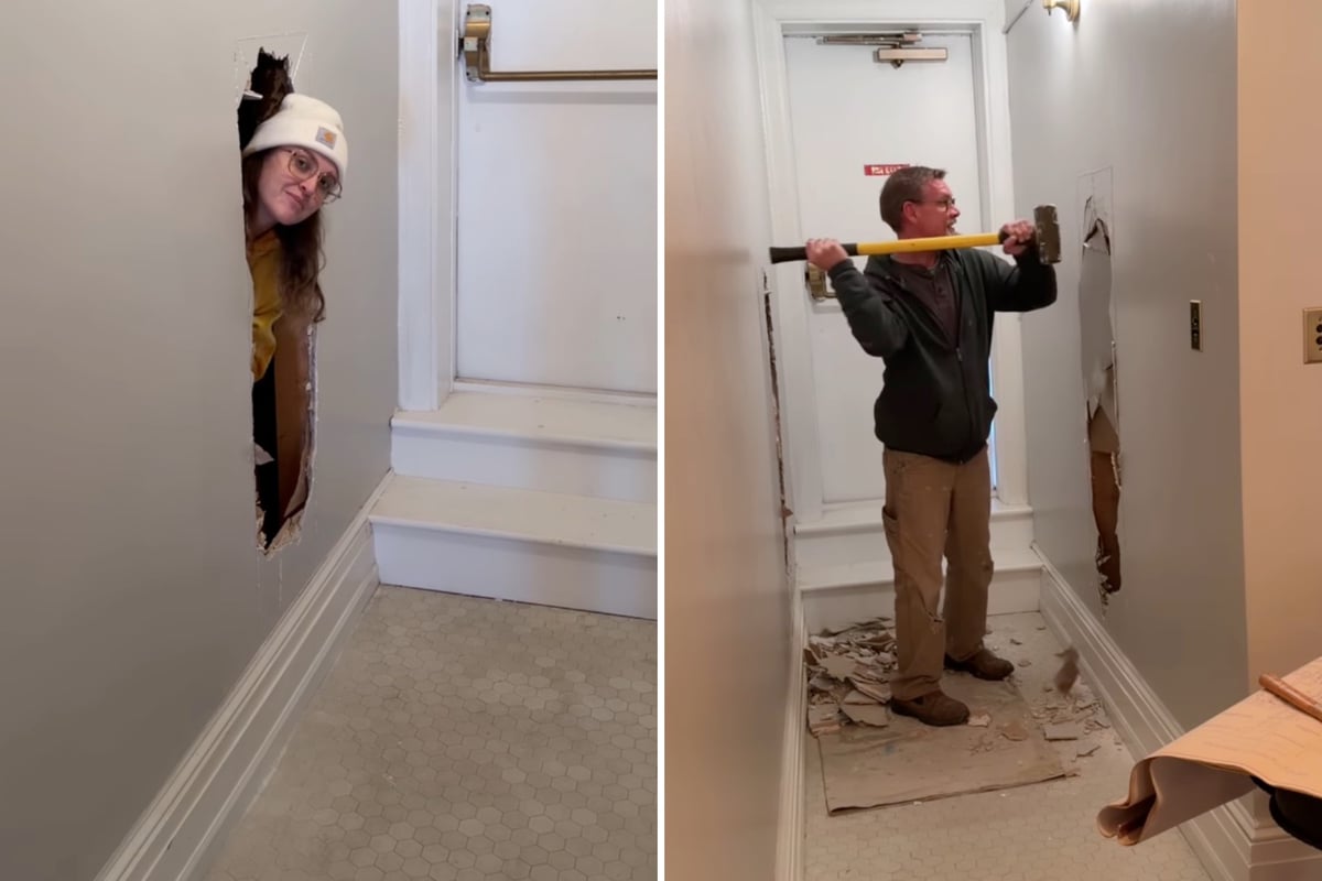 Team-ffnet-zwei-W-nde-in-alter-Villa-Was-sie-dahinter-finden-raubt-ihnen-den-Atem