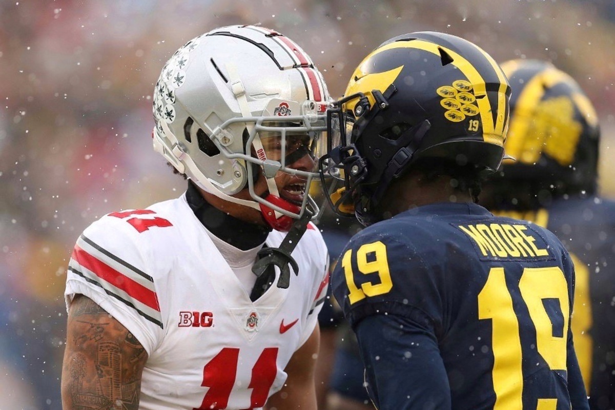 College Football Ohio State And Michigan Prepare For Battle In The Game college-football-ohio-state-and-michigan-prepare-for-battle-in-the-game