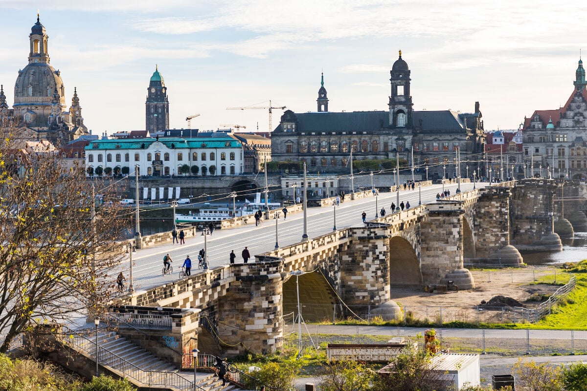 So teuer war die Sanierung der Dresdner Augustusbrücke wirklich 50