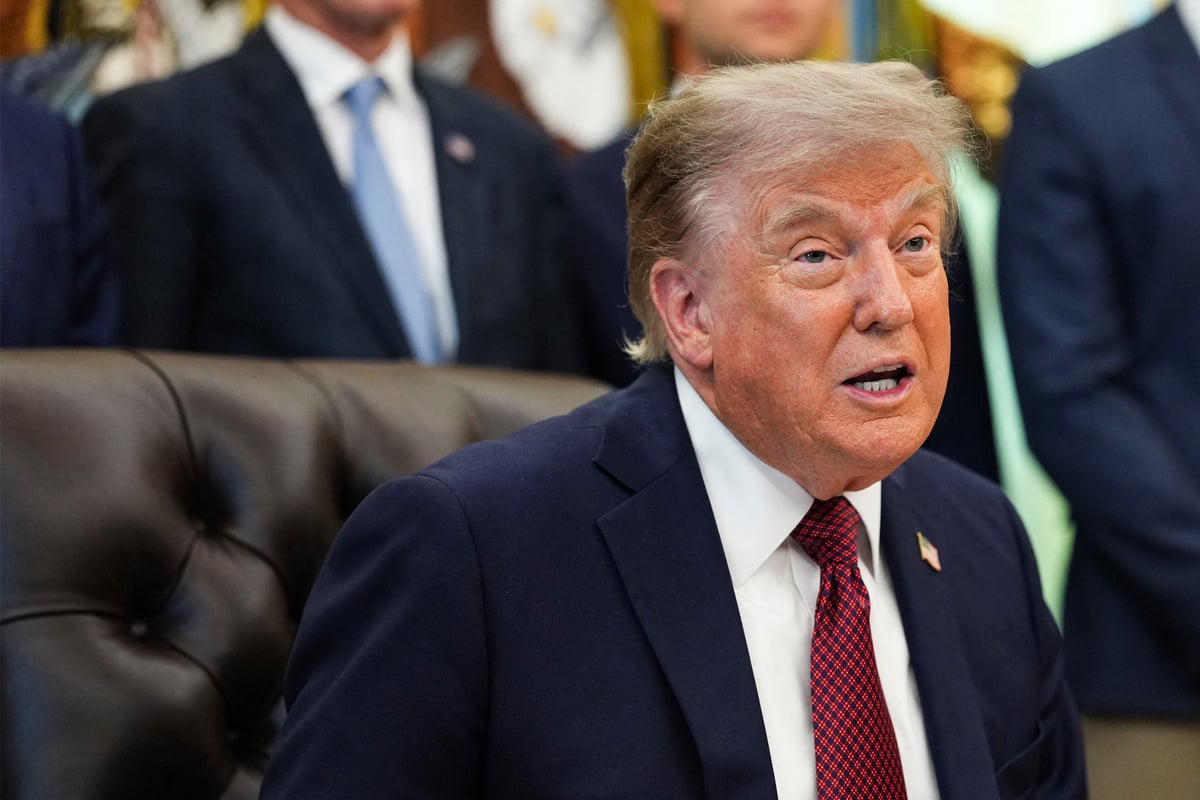 Trump suggests a US-Canada border wall to combat wildfire smoke