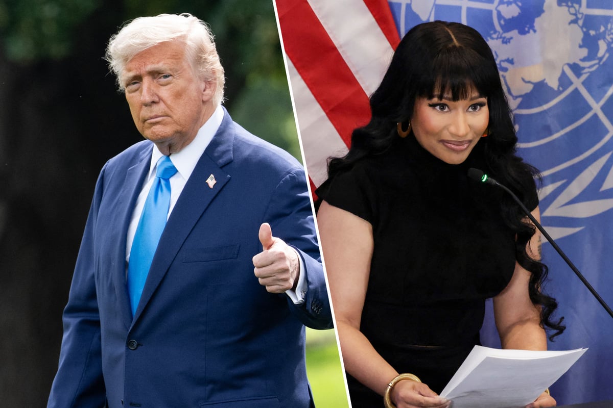 Spectacular Rap Artist Nicki Minaj Pledges Support For Trump Accounts Background for Desktop Spectacular Rap Artist Nicki Minaj Pledges Support For Trump Accounts Background for Desktop