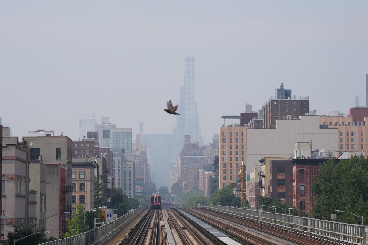 Will the wildfire smoke from Canada impact the World Cup final outside NYC?