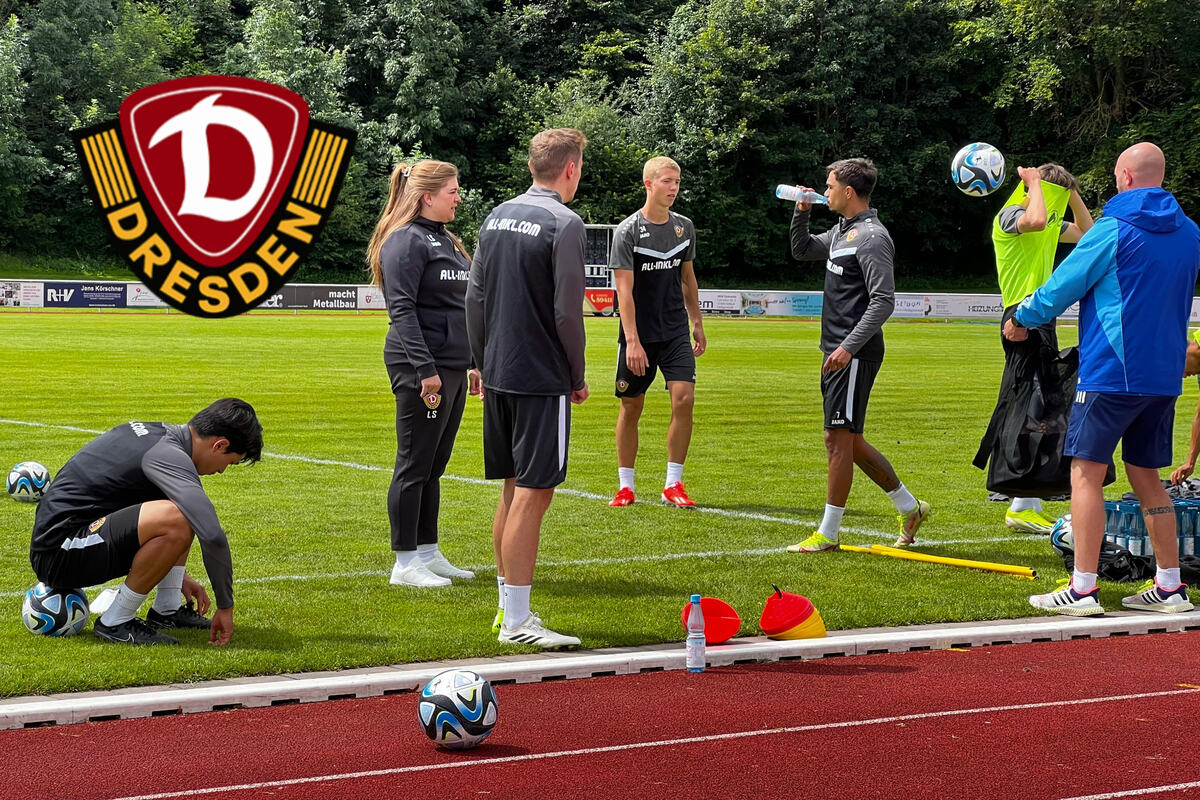 Dynamo-Dresden-Blog: Training ohne Schrumpf und Zimmerschied