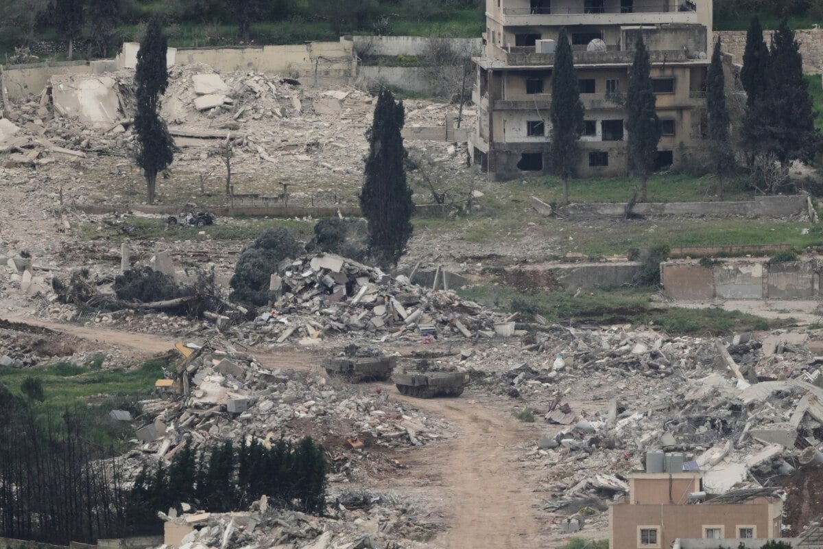 Nahost-Konflikt: Tote im Libanon bei Angriffen der israelischen Armee