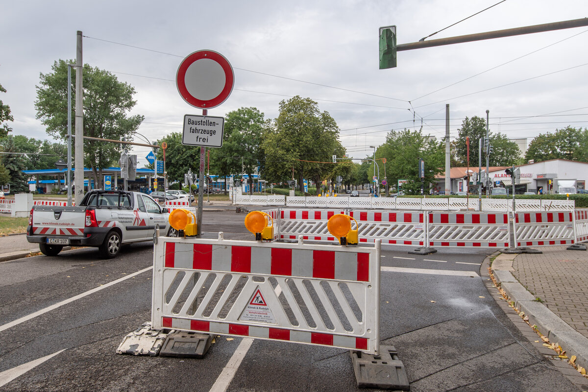 Neue Baustellen: Hier Wird Es In Chemnitz Eng