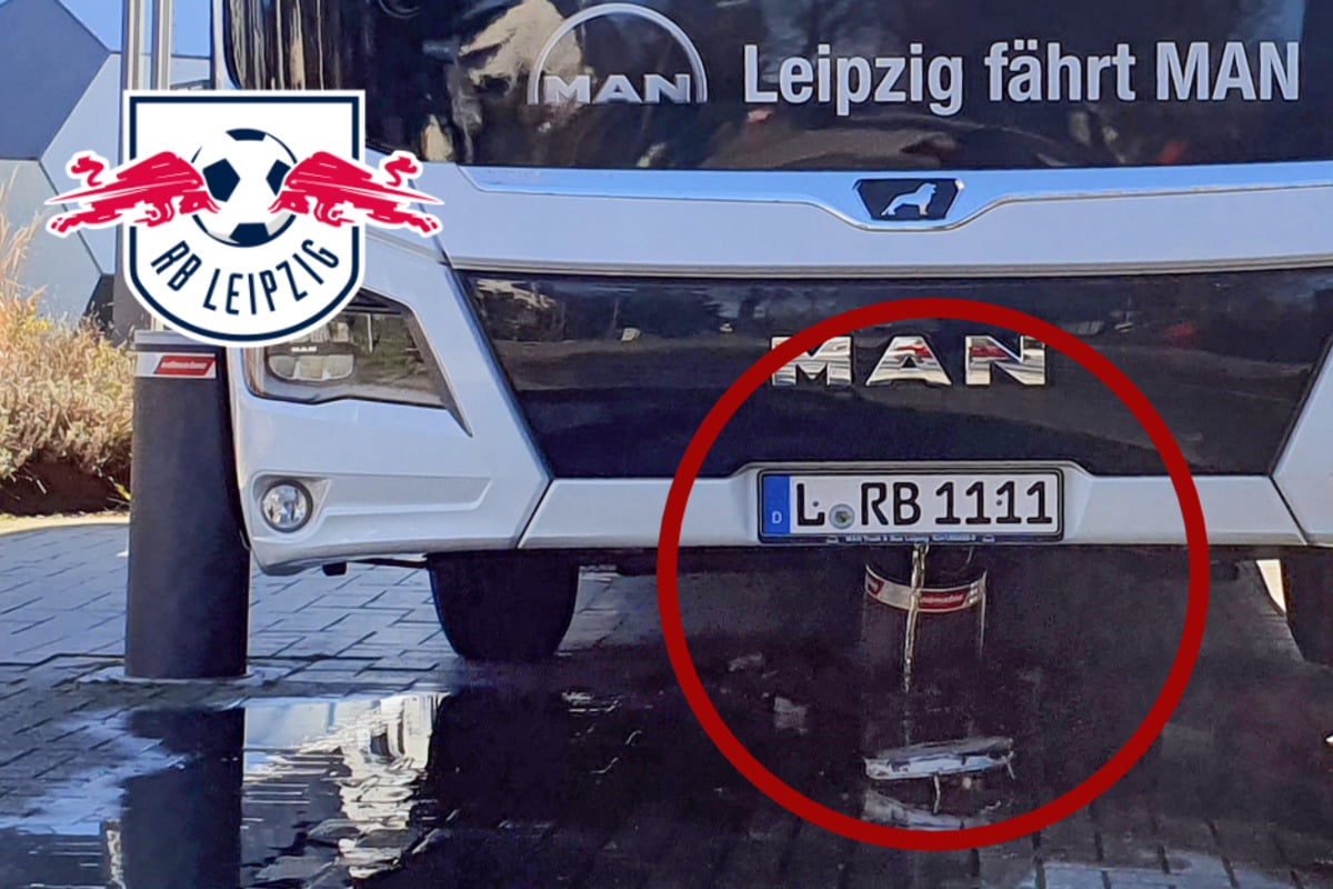 RB Leipzig: team bus crashes into bollards, professionals take a taxi to the stadium