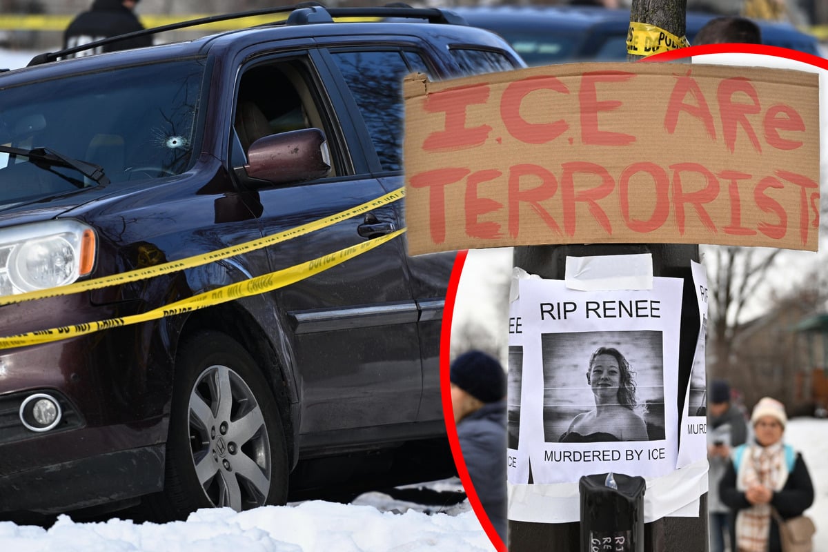 Drama-auf-offener-Stra-e-Frau-von-Beamten-im-Auto-get-tet