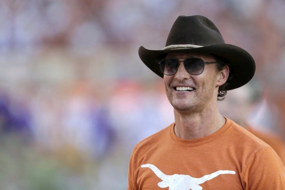 Matthew McConaughey Gives Texas Longhorns A Boost Ahead Of Alabama Clash