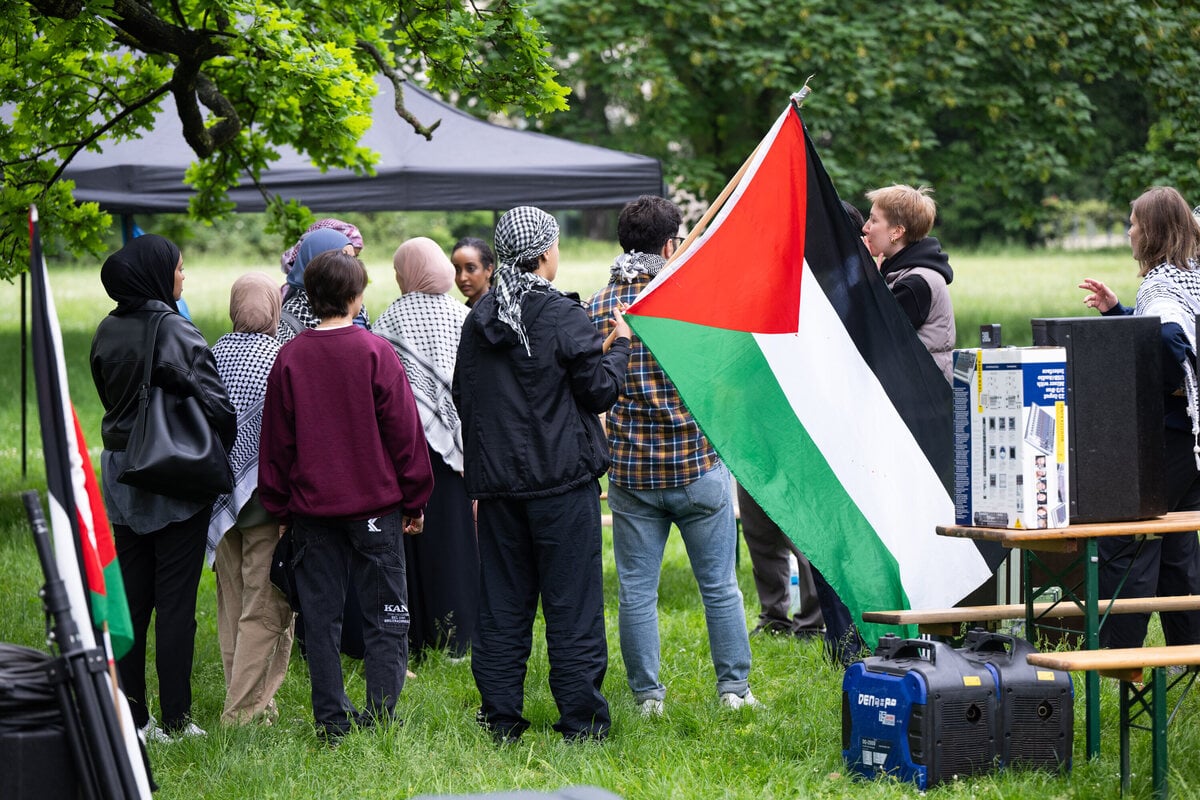 Aufbau hat begonnen: Wirbel um pro-palästinensisches Camp an Frankfurter Goethe-Uni