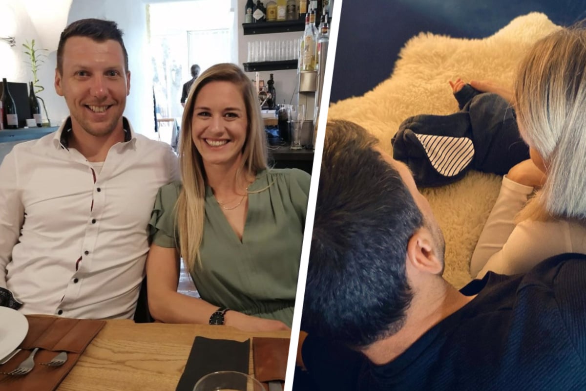 BiathlonTraumpaar David und Katharina Komatz im BabyGlück!