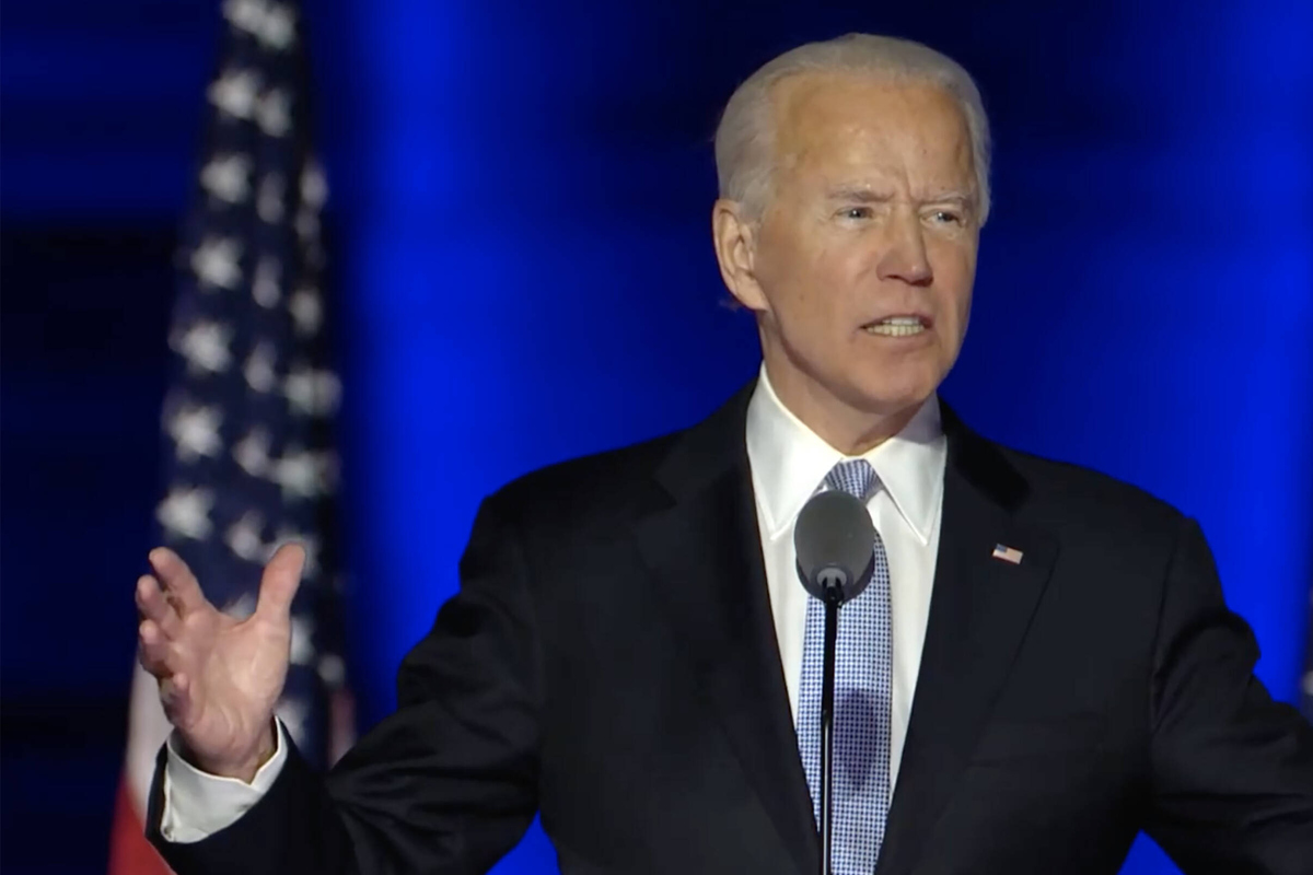 We Are Not Enemies We Are Americans Biden Strikes Conciliatory Tone In Victory Speech 