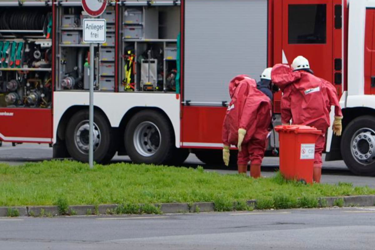 Frankfurt: Danger to the population – material leakage in the industrial park keeps the fire brigade in suspense