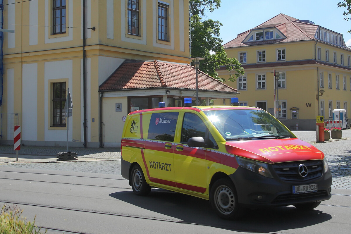 Brutale Attacke in Dresdner Krankenhaus: Mann schlägt Ärztin zu Boden!