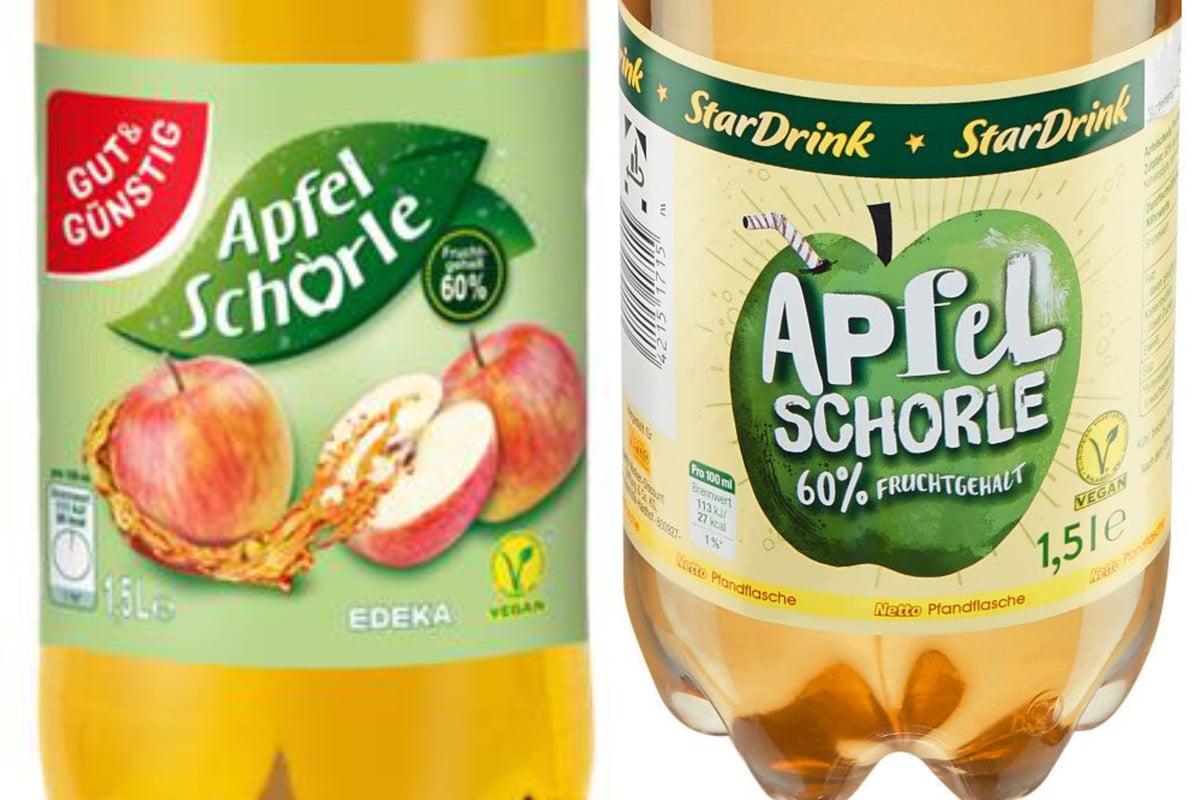 Platz-Gefahr! Firma ruft Apfelschorle wegen zu viel Druck auf Flasche zurück