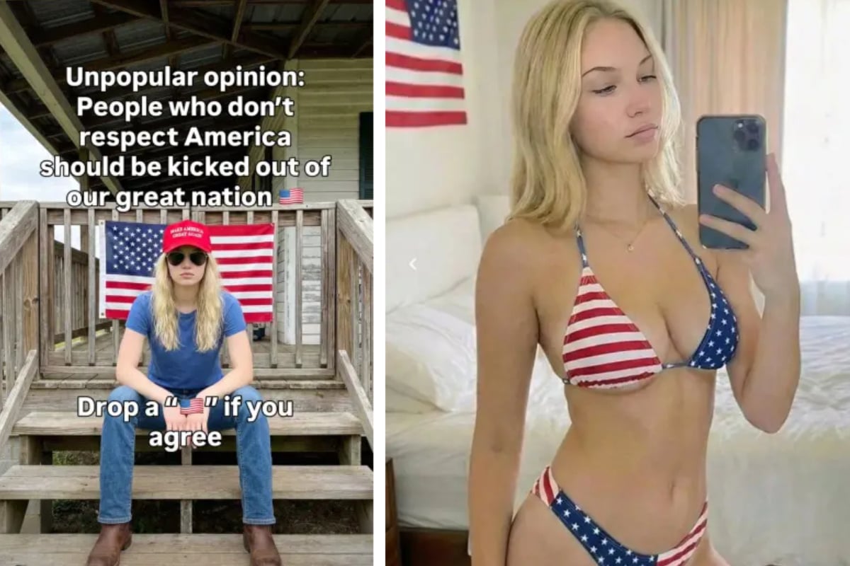 Erfunden von indischem Studenten: MAGA-Influencerin stellt sich als KI heraus