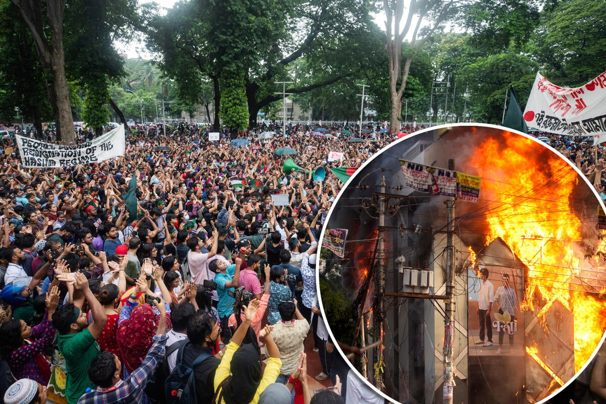 Proteste mit über 300 Toten: Regierungspalast gestürmt, Staatsoberhaupt tritt zurück!