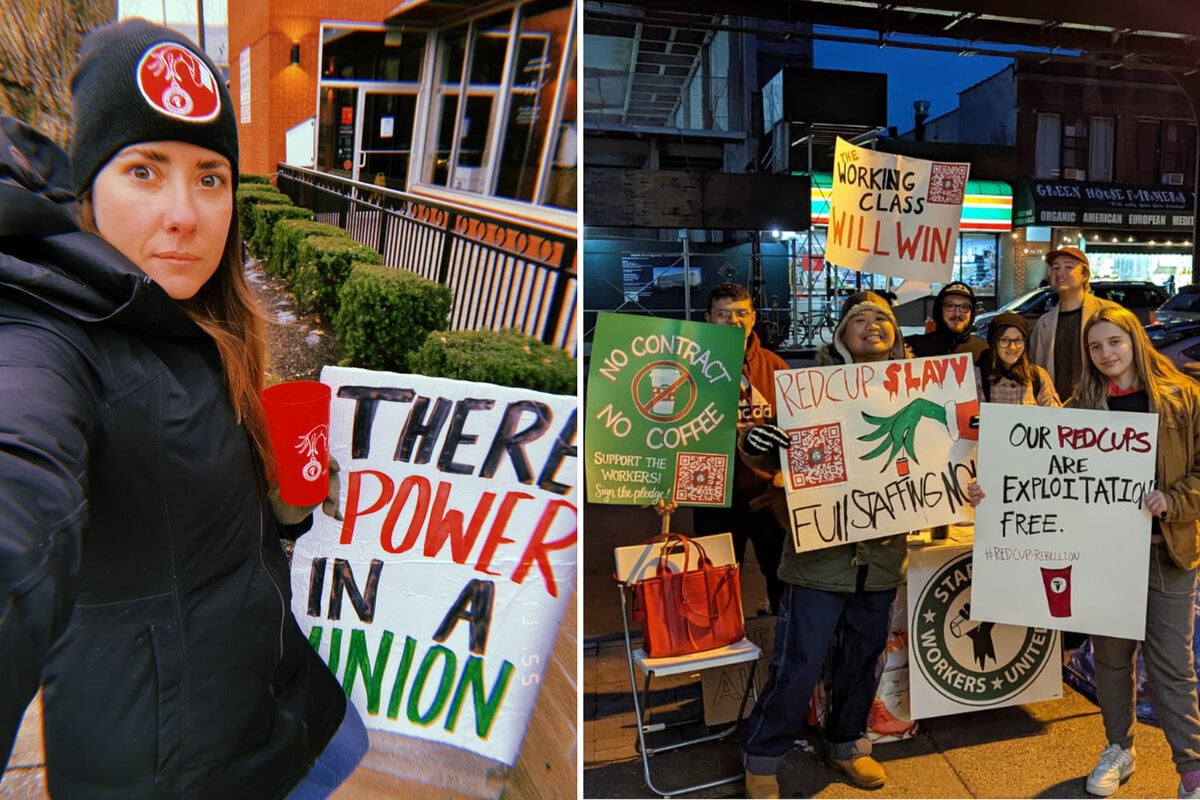 Red Cup Rebellion Starbucks Workers United launches nationwide strike