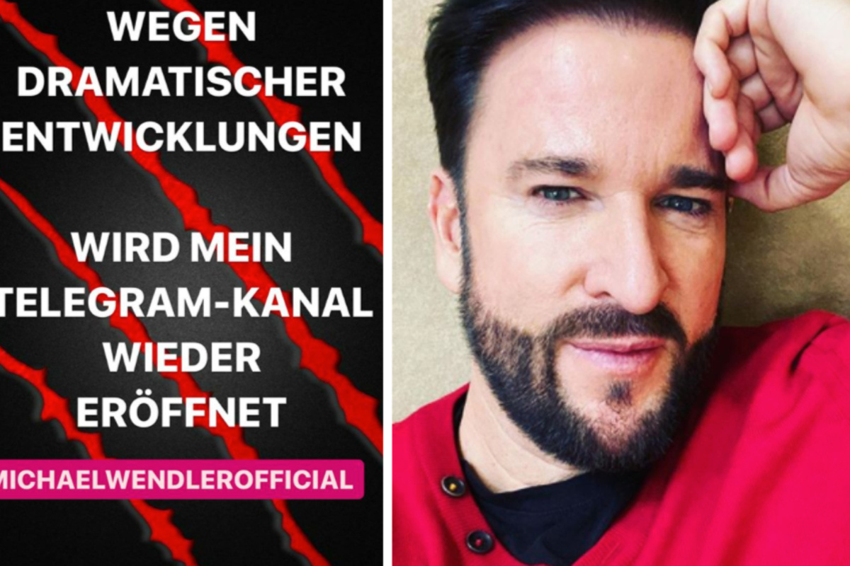 Michael Wendler wieder zurück bei Telegram! "Dramatische ...