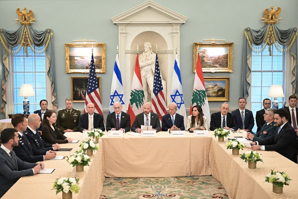 Israel and Lebanon agree to conditional ceasefire after Washington talks