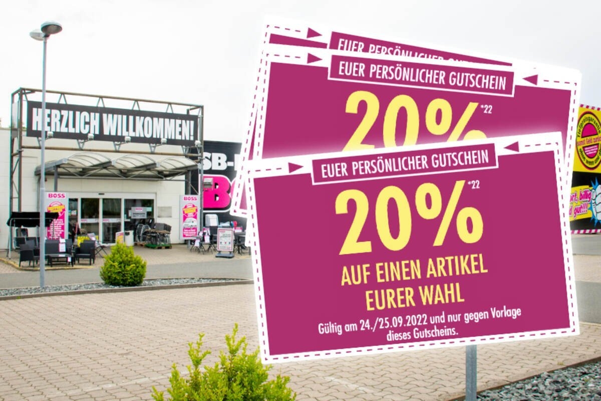 Möbel Boss in Nordhausen verschenkt Gutscheine für Sonntagsverkauf (25.9.)