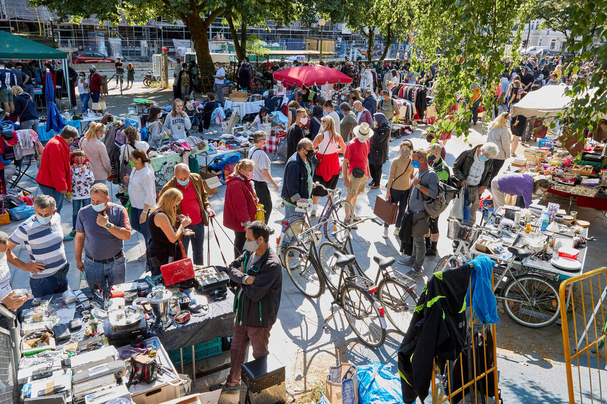 Flohmarkt in Köln Hier wird am Samstag und Sonntag getrödelt