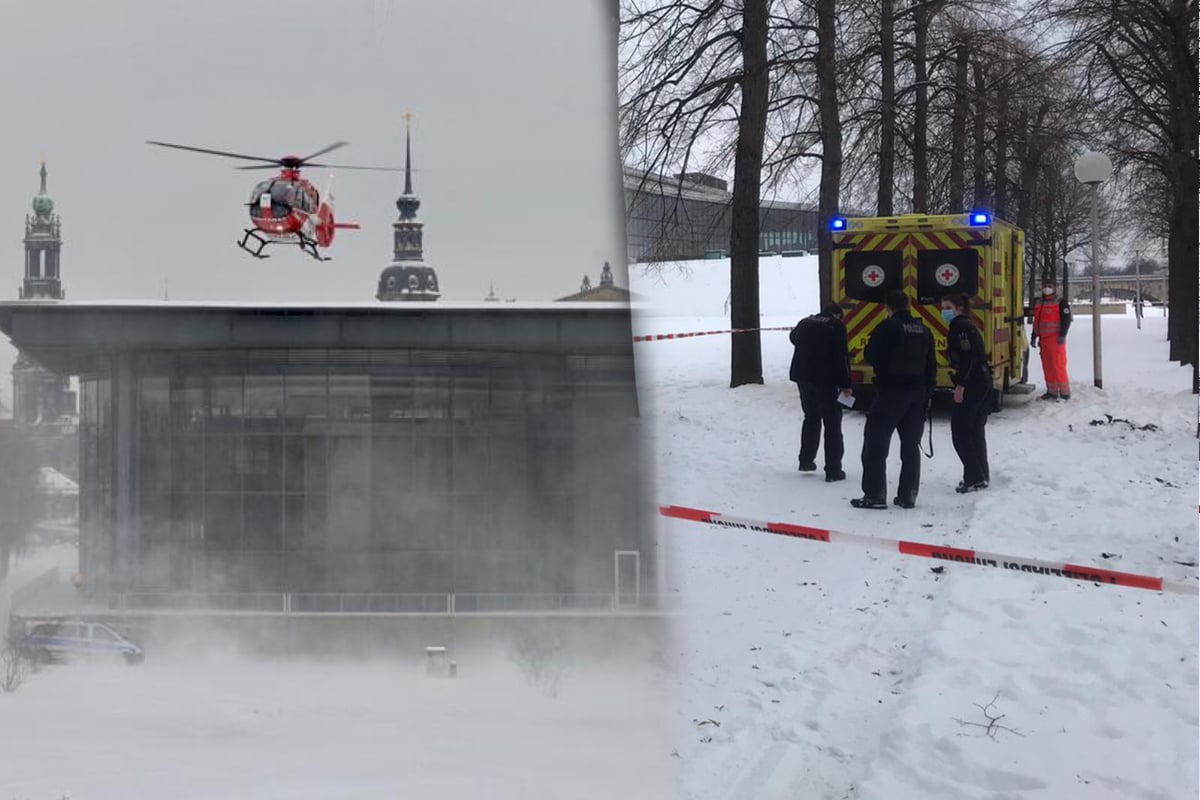 Dresden: man sets fire to himself in front of the state parliament and dies, identity still unclear