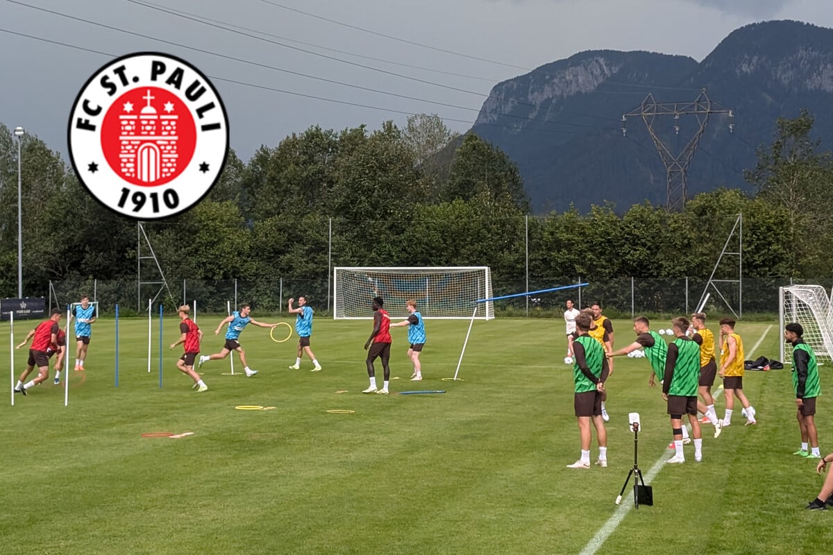 FC St. Pauli im Trainingslager: Gewitter sorgt für Trainingsabbruch