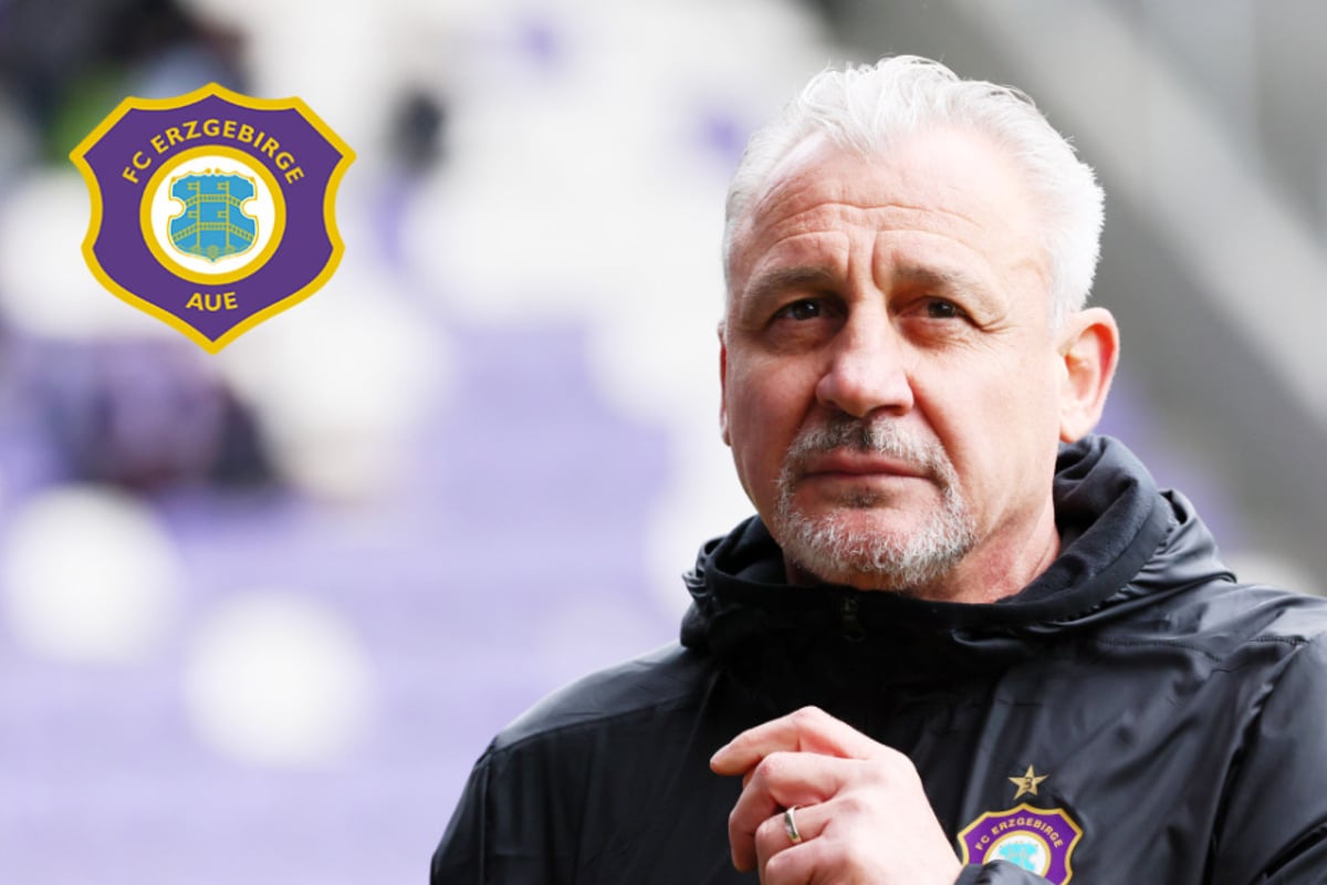 Erzgebirge Aue will beim Ostderby gegen den HFC die Weichen auf