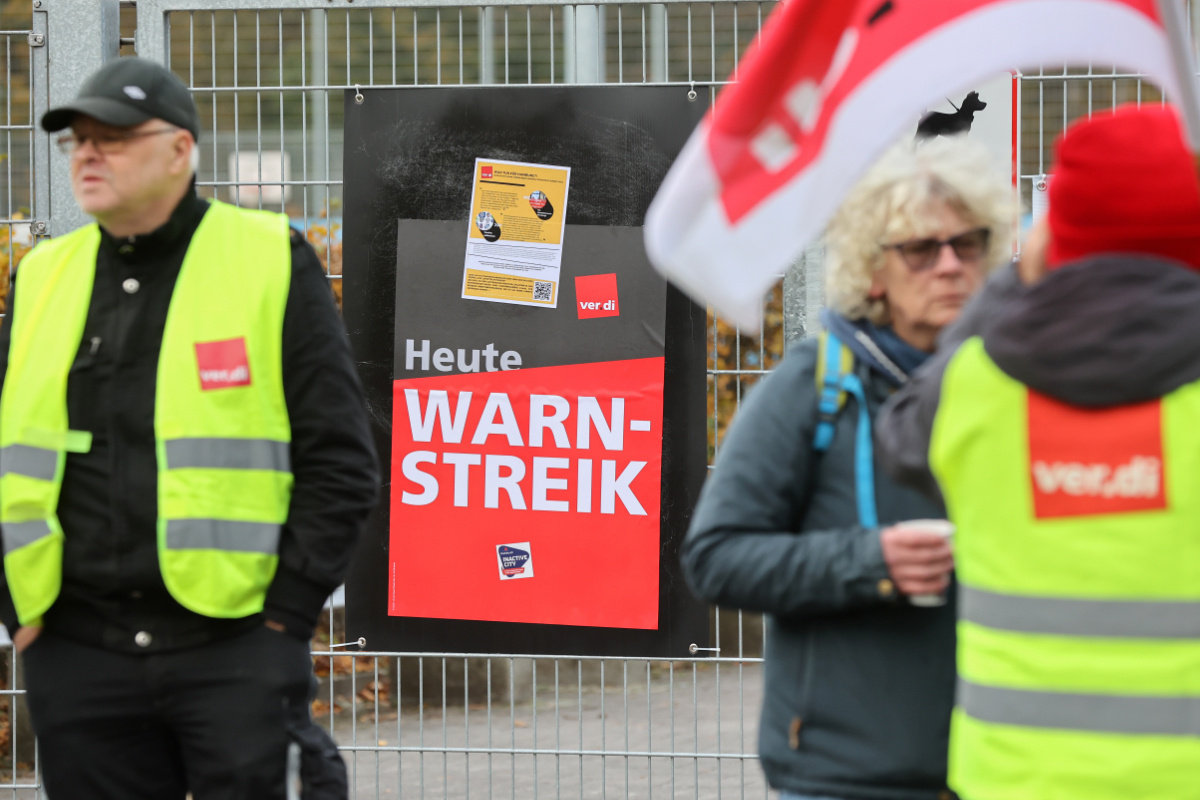Streik in Hamburg Diese Bereiche sind heute betroffen