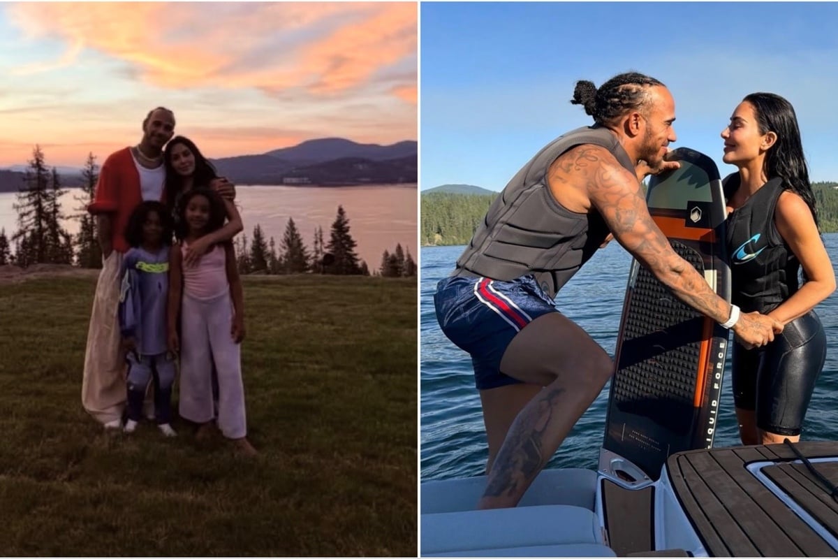 Lewis Hamilton drops loved-up post with Kim Kardashian: "Hold your people close"