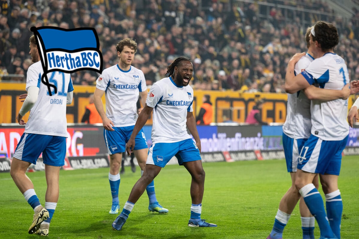 Herthas irre Achterbahnfahrt in Dresden: 