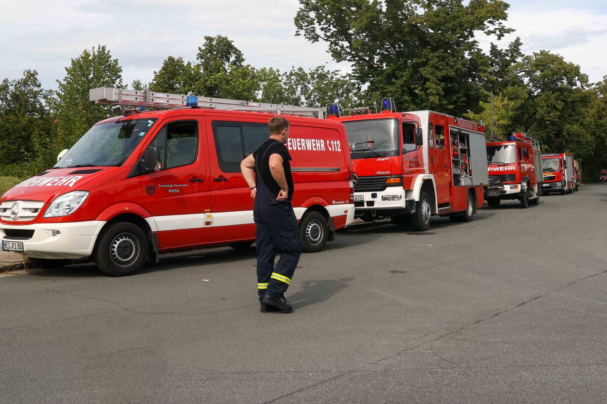 Großeinsatz in Riesaer Nudelwerk: Sechs teils Schwerverletzte nach Blausäure-Unfall!