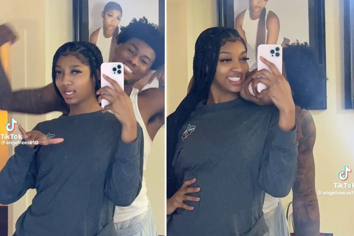 Angel Reese sends sweet shoutout to Cam'ron Fletcher in latest TikTok