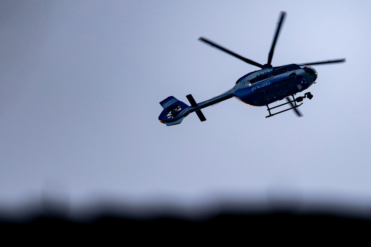 Polizei in der Luft! Deshalb kreiste in der Nacht ein Hubschrauber über Dresden