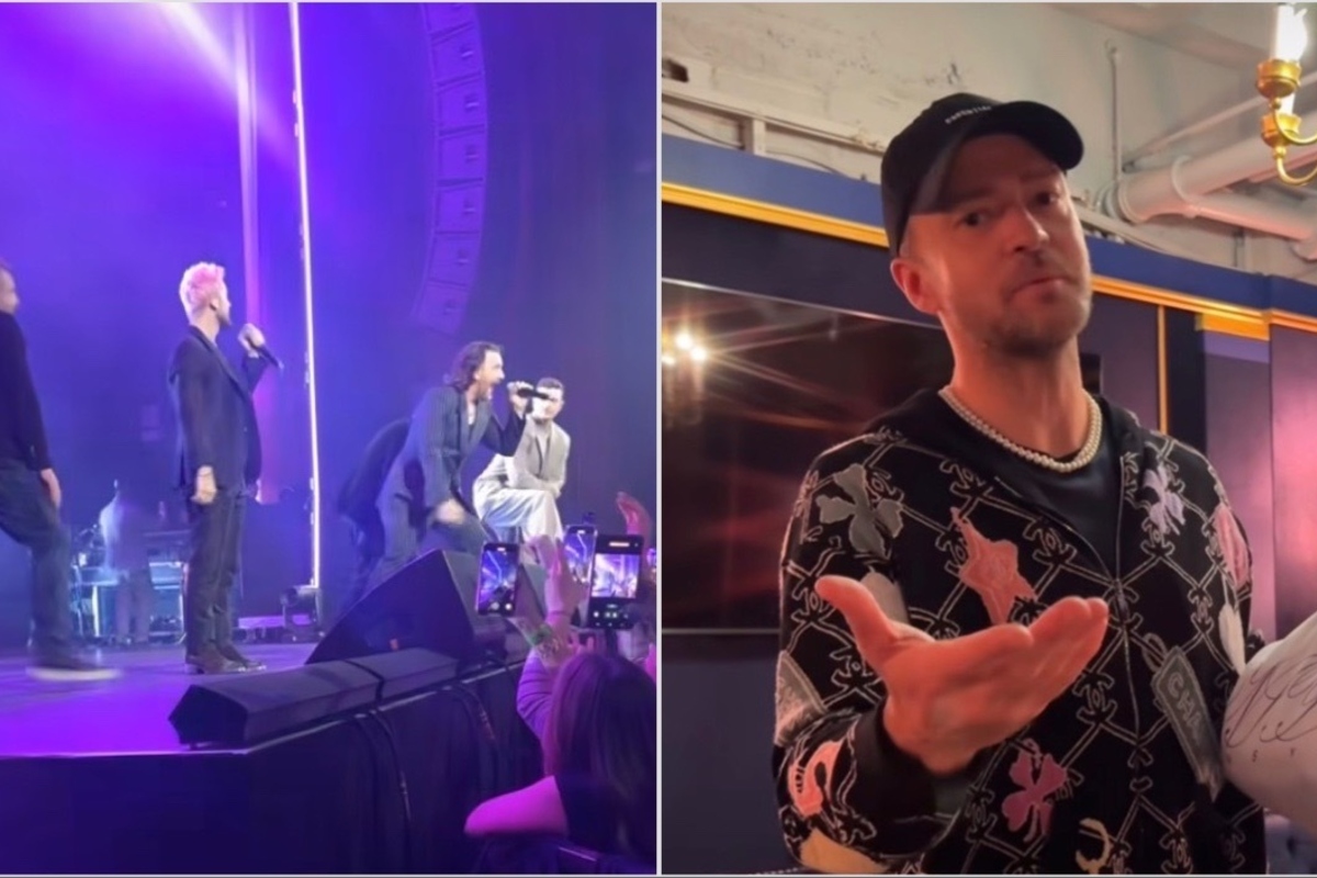 Justin Timberlake Reunites With Nsync For La Show