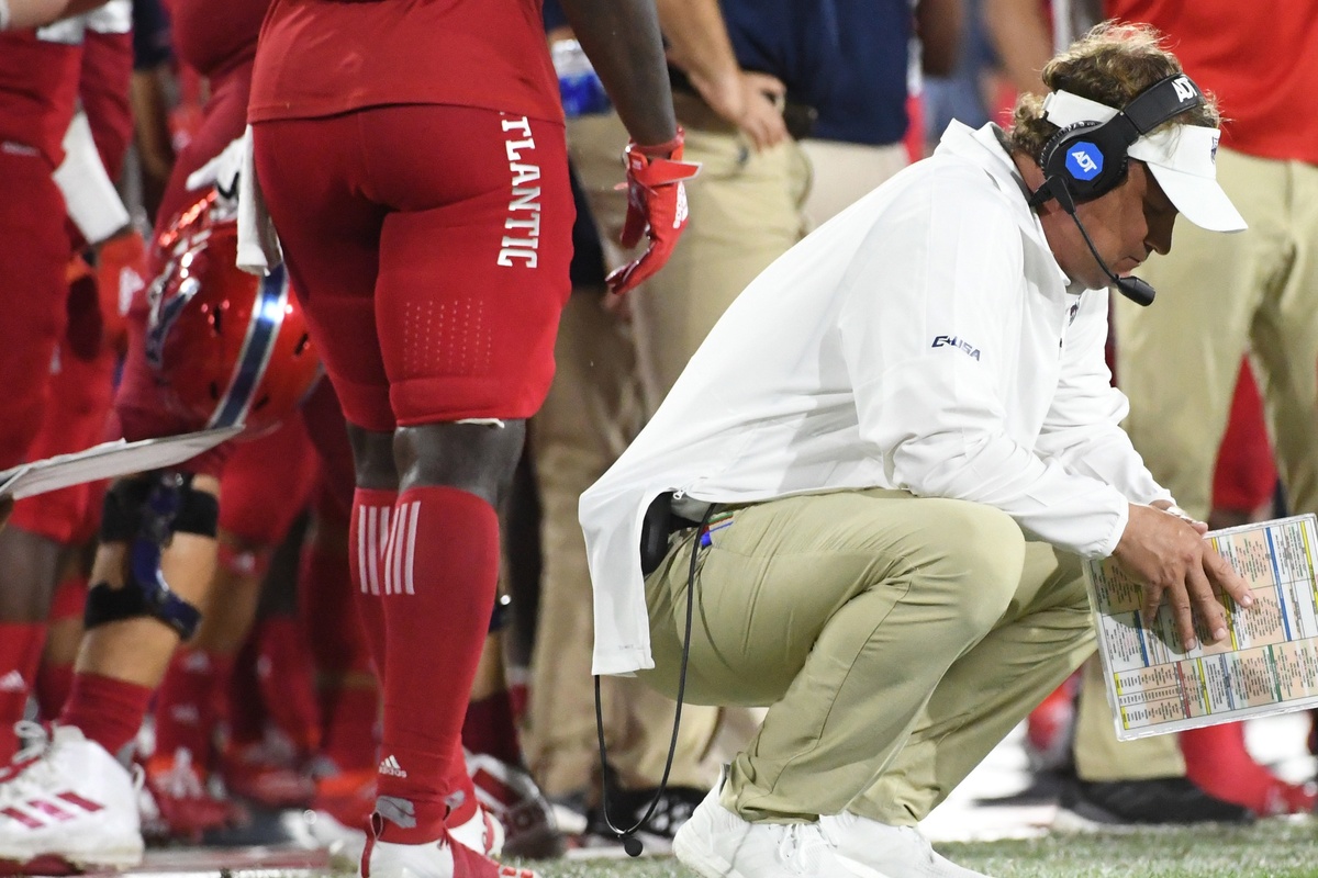 Ole Miss head coach Lane Kiffin will miss team opener after testing