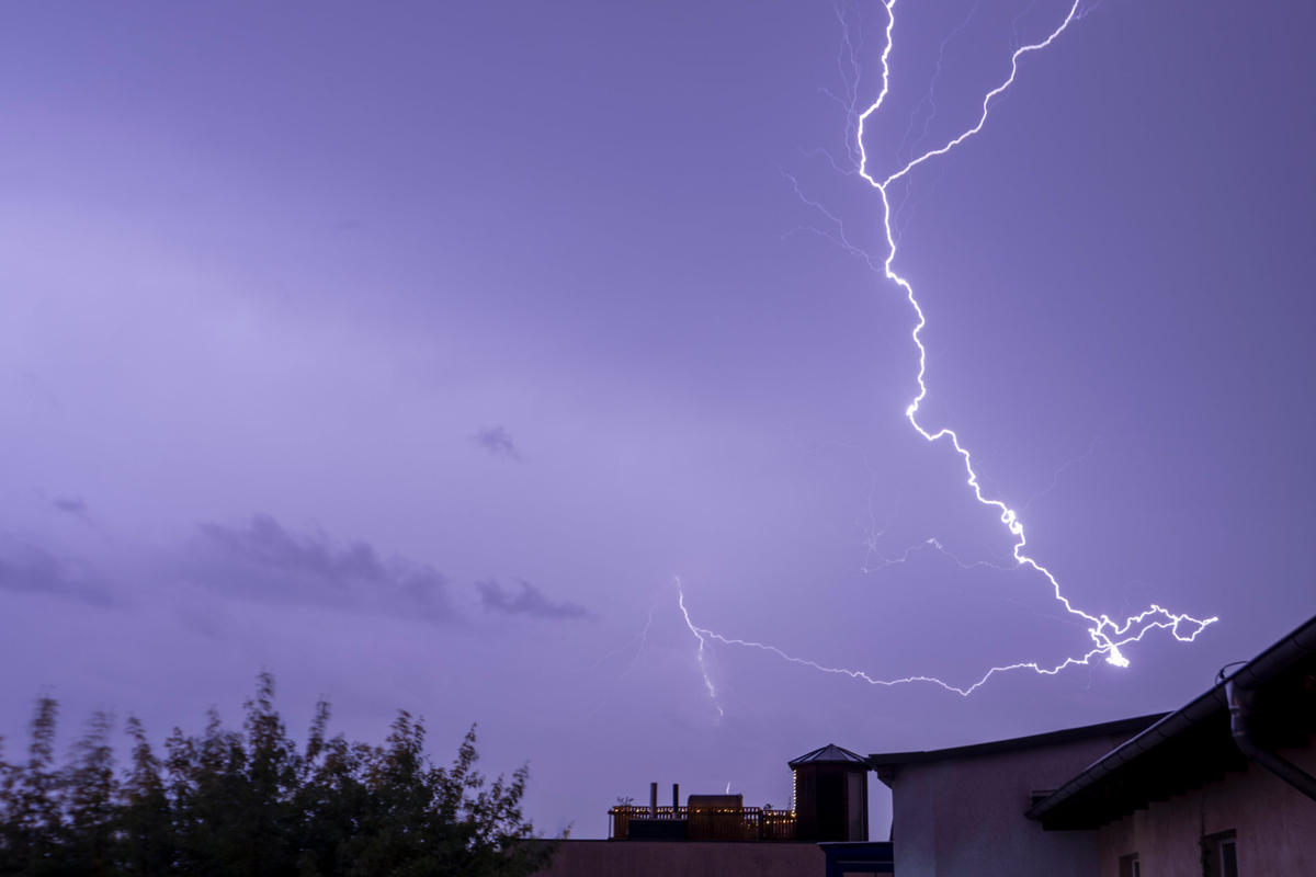 Heftige Gewitter in Sachsen-Anhalt: Polizei zieht Bilanz